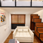 Home bright natural hotel room with loft 2