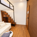 Home bright, projector free hotel loft 3