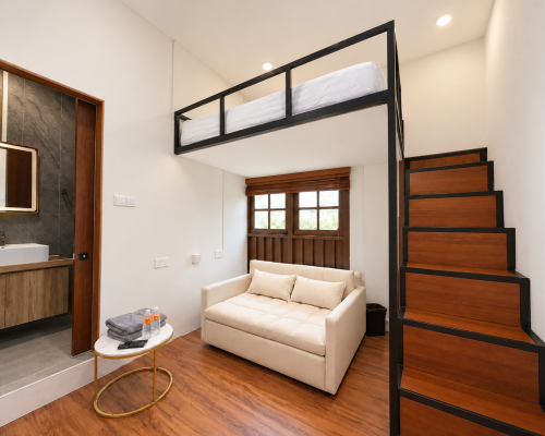 Home bright, projector free hotel room 4